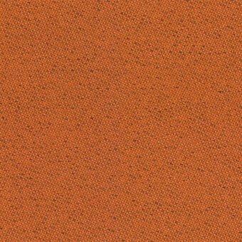 Lapalma fabric sample, chili-colored woven textile with diagonal rib pattern and tight, durable construction.